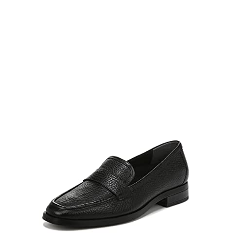 Black Tumbled Leather