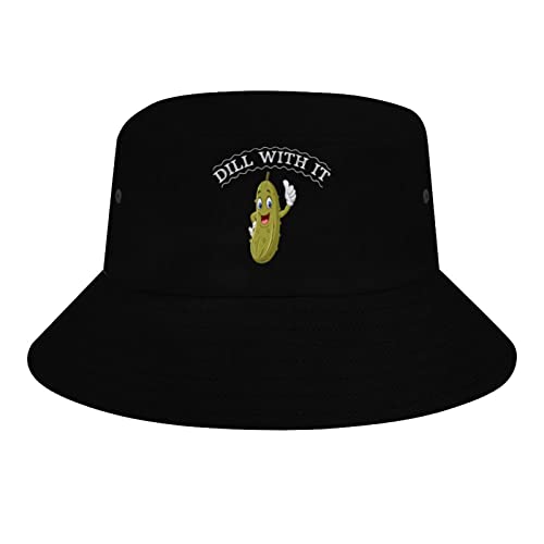 Dill With It Pickle Joke Funny Pickle Lover Style-13