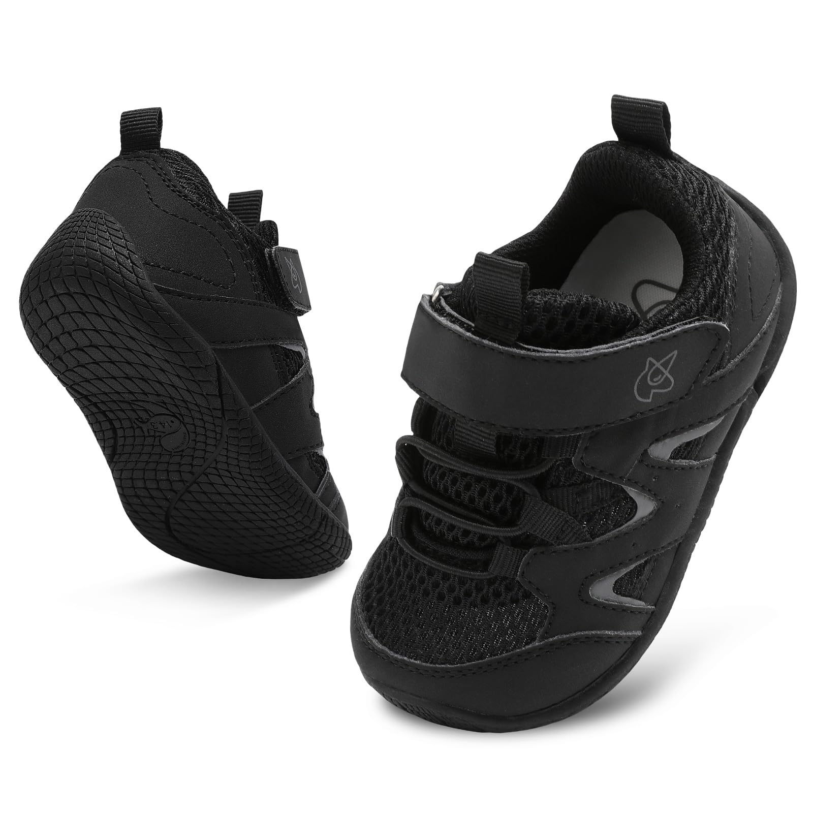 **LeIsfIt Baby Walking Shoes for Boys & Girls - Non-Slip Toddler Sneakers, Breathable First Walkers, Soft Sole Infant Crib Shoes - Perfect for Indoor Play, Outdoor Adventures & First Steps**