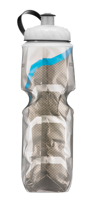 Polar Bottle Carbon 24oz (710mL) Insulated Water Bottle - BPA Free, Leak Proof, Durable Cycling & Sports Bottle for Gym, Hiking, Running & Outdoor Activities