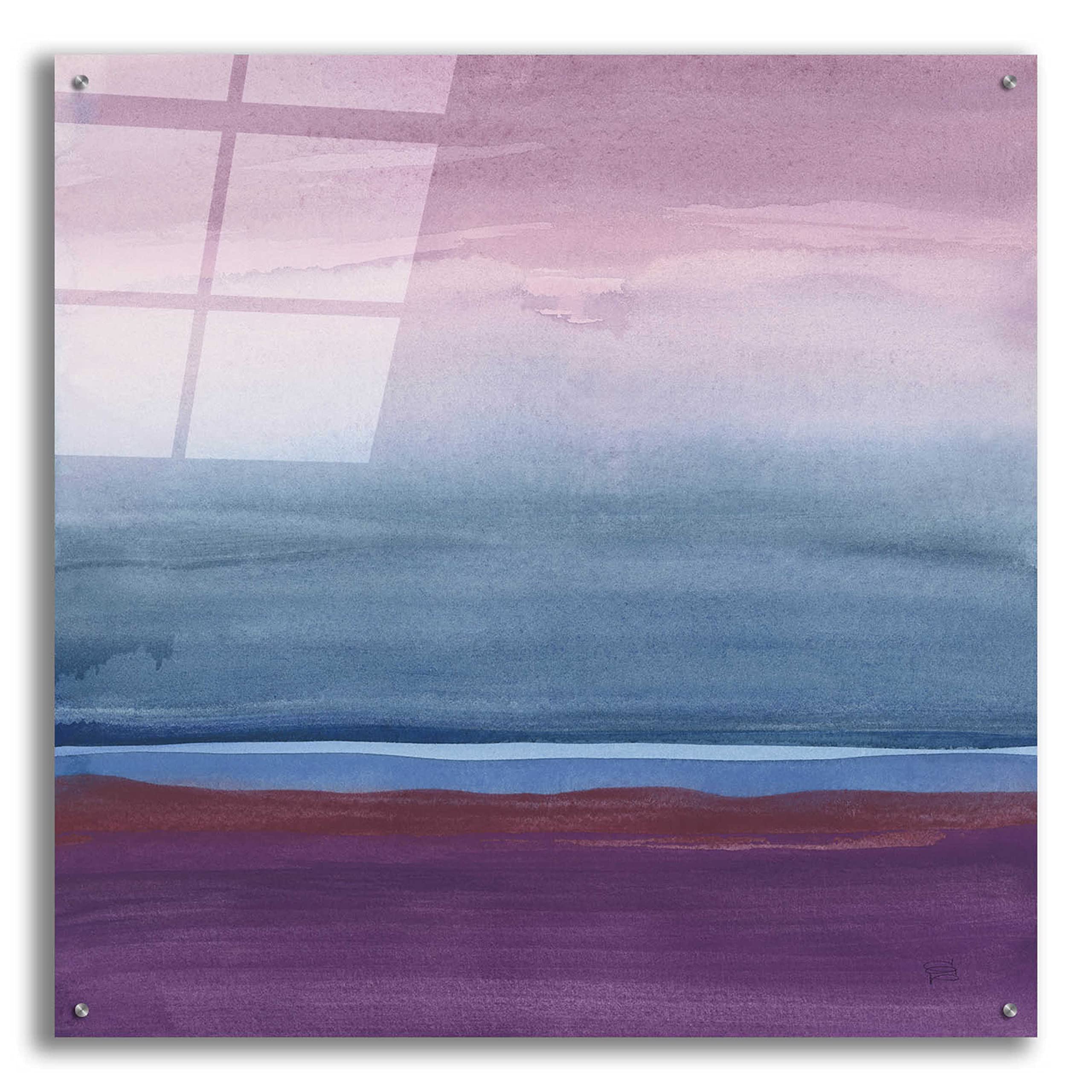 Grounded I by Chris Paschke - 36x36 Inch Modern Acrylic Glass Wall Art Painting - Contemporary Home & Office Decor for Living Room, Bedroom, or Gallery Display