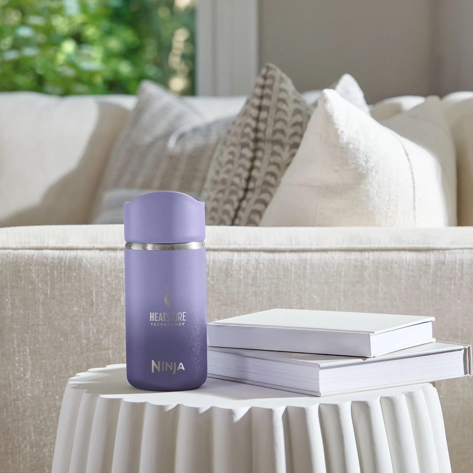 Ninja Sip Perfect 354ml Insulated Stainless Steel Water Bottle - Leak Proof, BPA Free, Keeps Drinks Hot/Cold for 24 Hours - Ideal for Gym, Hiking, Office & Travel