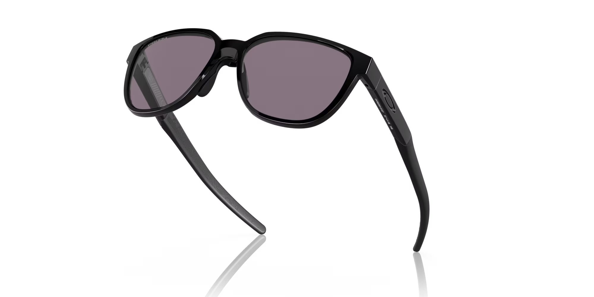 Oakley Actuator Sunglasses - Polished Black Frame with Prizm Grey Lenses - UV Protection for Driving, Running & Outdoor Sports