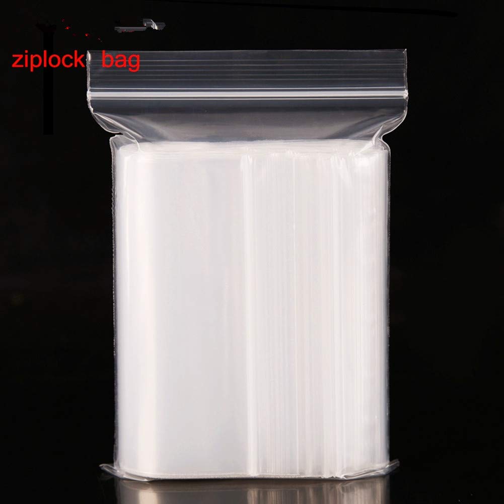 Heavy Duty 4mil Gallon Storage Bags - 100 Pack 9x12