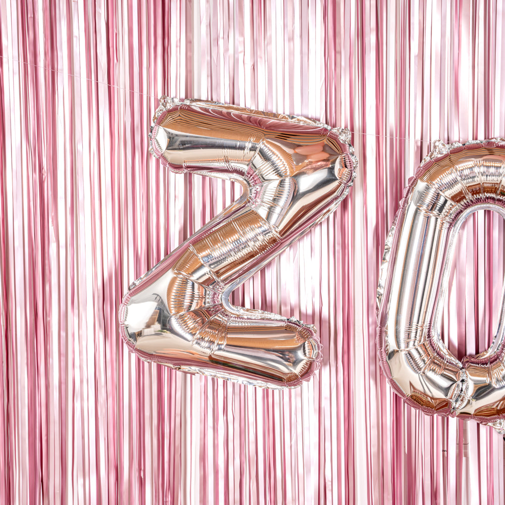 Balloonify Silver Mylar Letter Z Balloon - 16 Inch Large Alphabet Foil Balloon for Birthday Parties, Baby Showers & Graduation Decorations - 1 Count Box