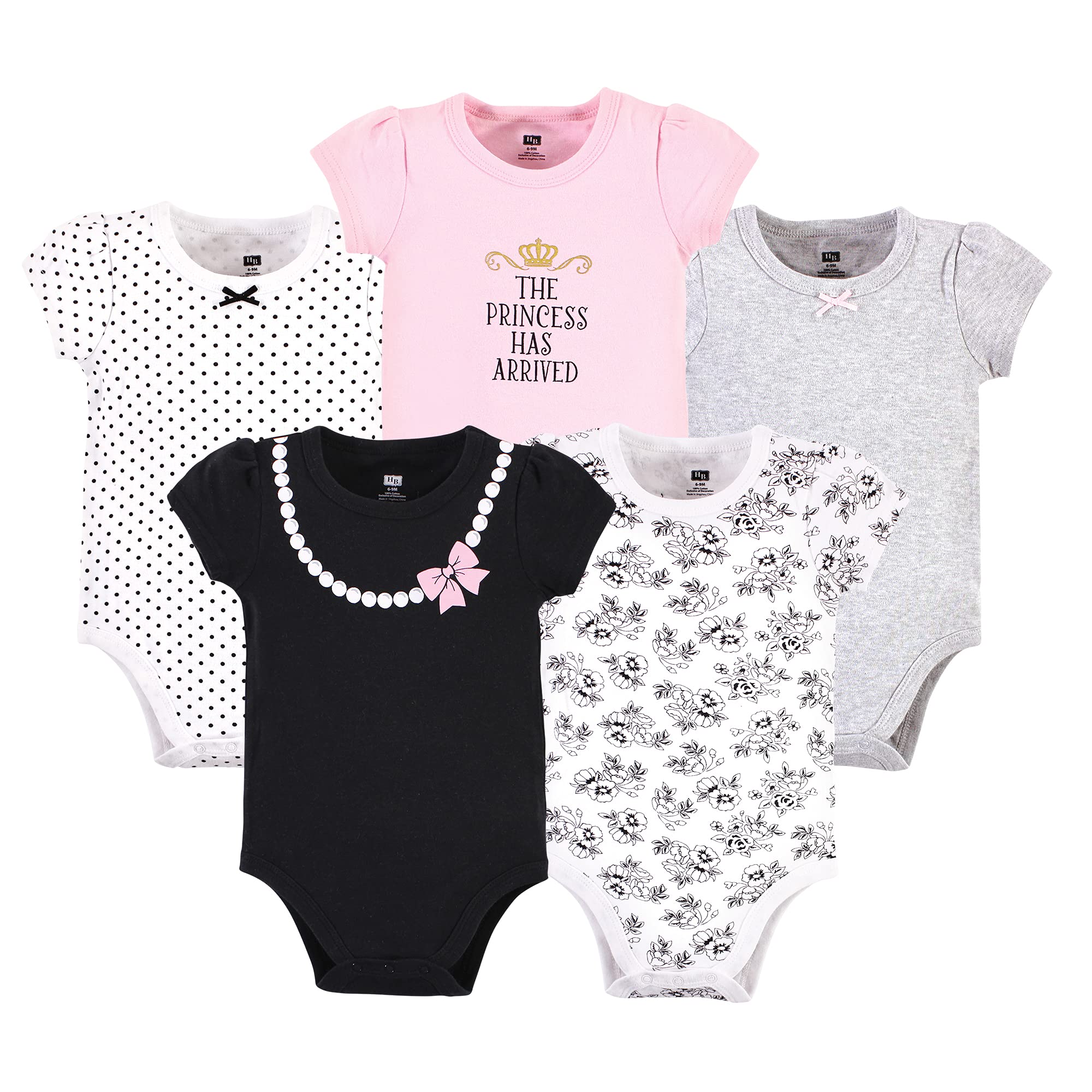 Hudson Baby Cotton Bodysuits for Boys & Girls - Soft & Comfortable for Daily Wear