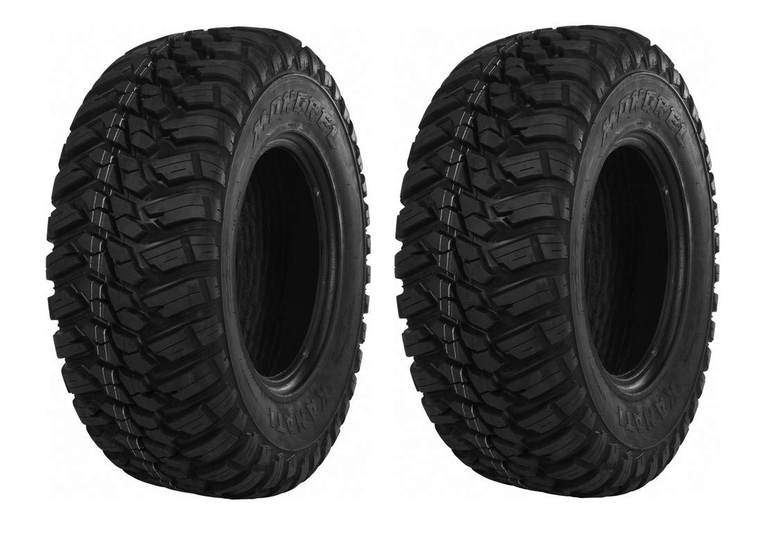 GBC Mongrel ATV Rear Tires 25x10x12 for 2002 Arctic Cat 375 - All-Terrain Off-Road Tires for Mud, Sand & Trail Riding - Durable & High-Performance Replacement Tires