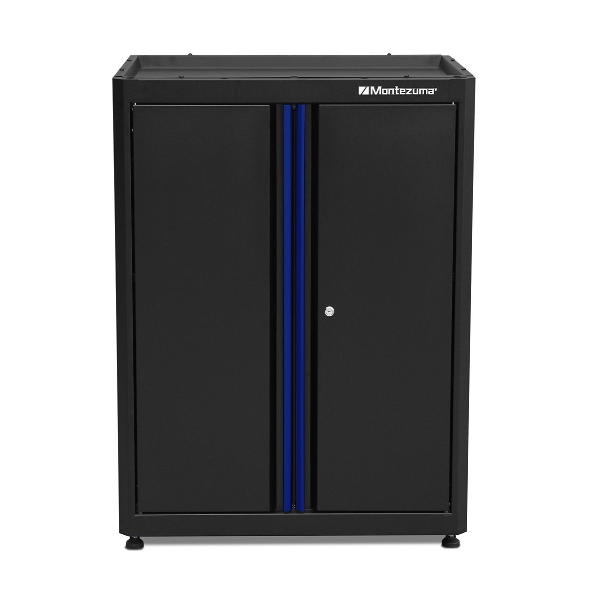 Montezuma 2-Door Stackable Storage Cabinet - Organize Home, Office, or Garage with Durable Metal Shelving Unit