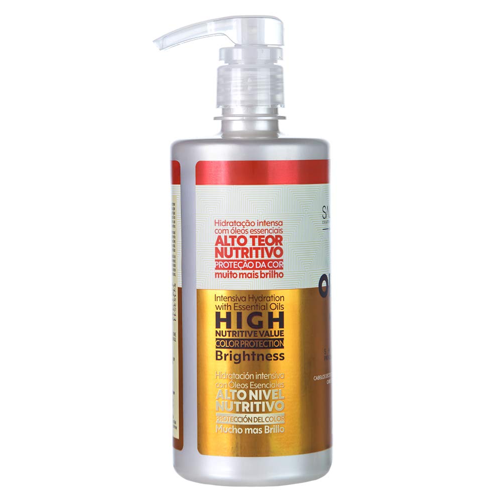 Salvatore Oless Shampoo for Dry & Damaged Hair - Sulfate Free & Hydrating Hair Care - Perfect for Daily Use & Salon Quality Results