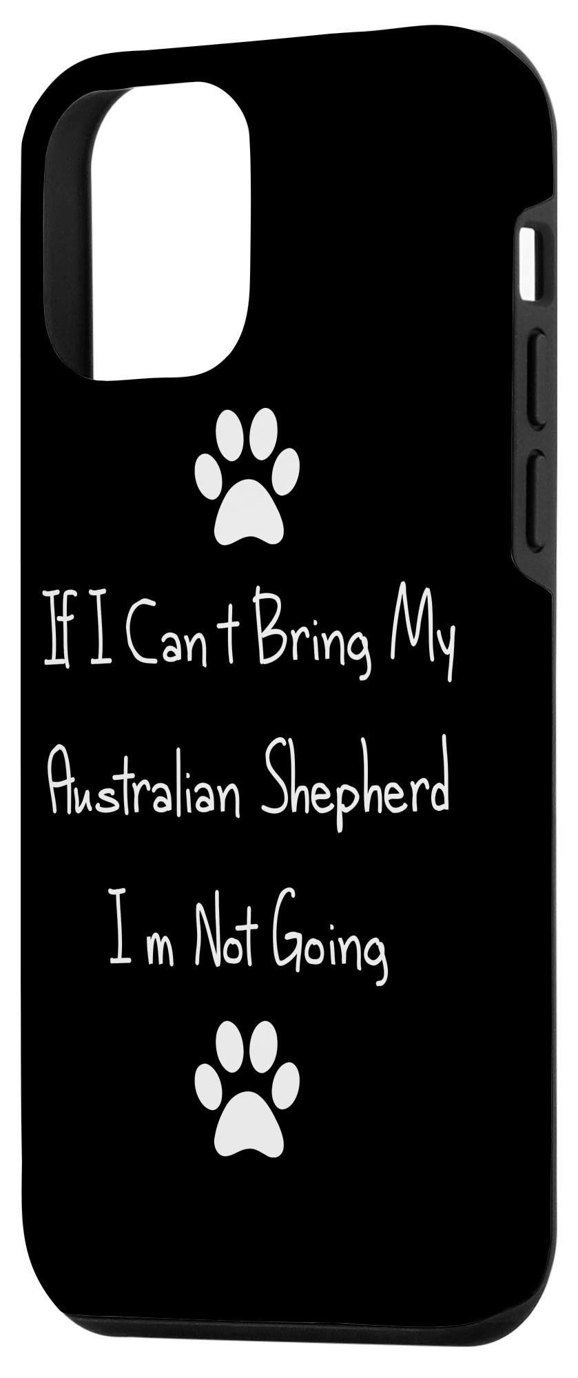 iPhone 12 Mini Case - Australian Shepherd Dog Breed Design | Cute Aussie Shepherd Gift for Dog Lovers | Perfect for Everyday Use & Gifts