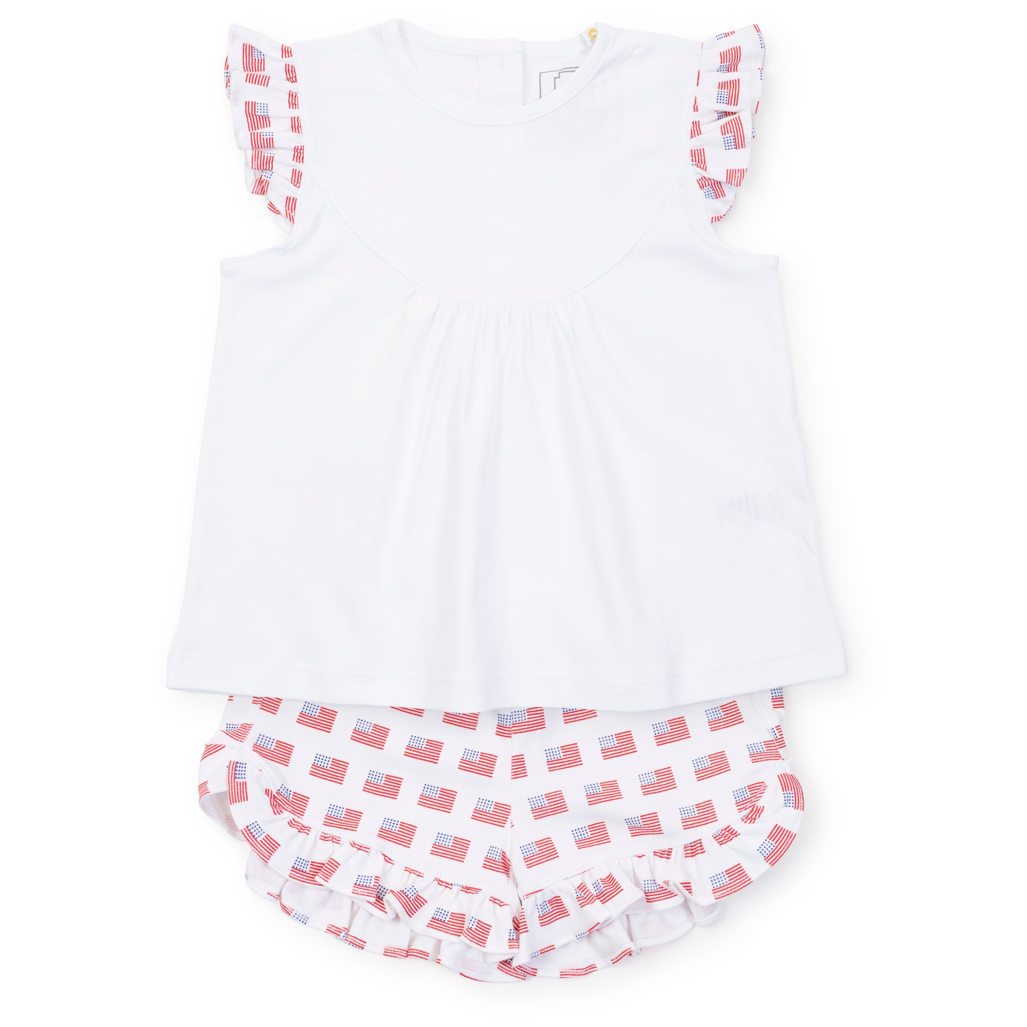 Ella Girls' Short Sleeve T-Shirt & Shorts Set - Cute Summer Outfit for Toddler Girls - Perfect for Playdates, Beach Trips & Outdoor Activities