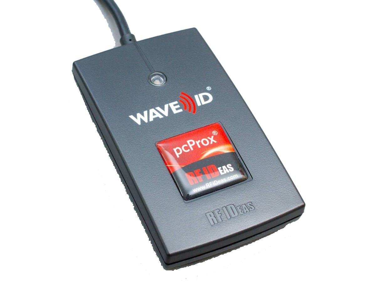 USB RFID Reader - Black | High-Speed Contactless Card Scanner for Access Control, Payment Systems & Inventory Management