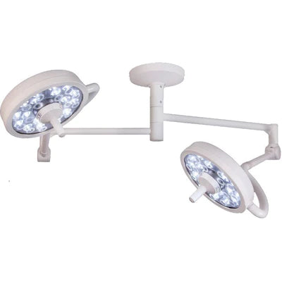 Bovie MI 750 LED Surgical Procedure Light - Dual Ceiling Mount Medical Examination Light for Operating Rooms & Clinics | Bright Adjustable LED Lighting for Surgeries, Dental Procedures & Emergency Care