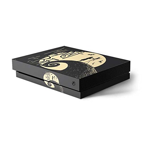 Officially Licensed Disney Jack and Sally Meant to Be Gaming Skin Decal for Xbox One X Console - Custom Protective Cover for Gamers | Perfect for Halloween, Christmas Gifts & Gaming Setups
