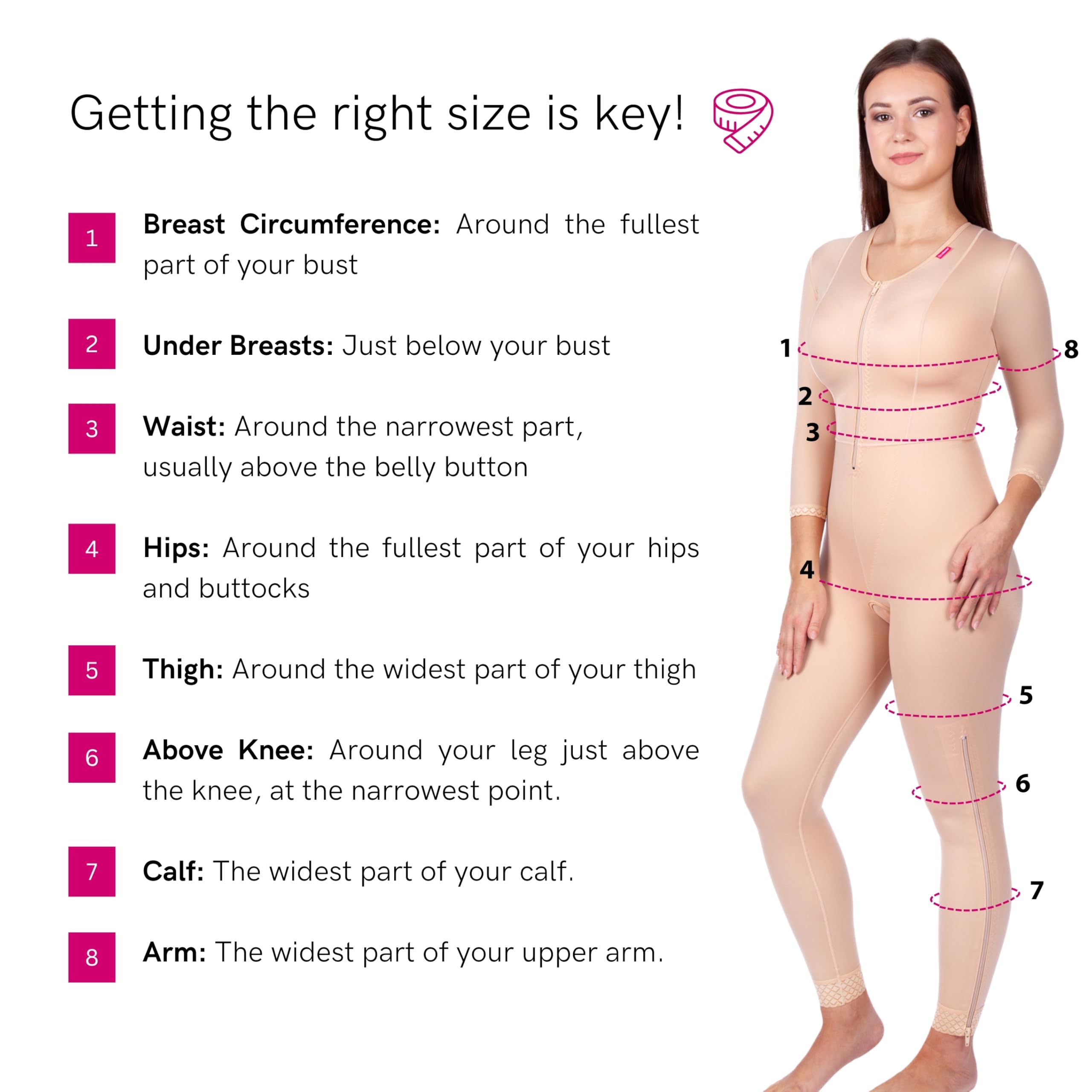 LIPOELASTIC MHB Comfort - Colombian Shapewear Bodysuit for Women | Tummy Control & Body Shaper | Slimming Waist Trainer for Everyday Wear & Special Occasions