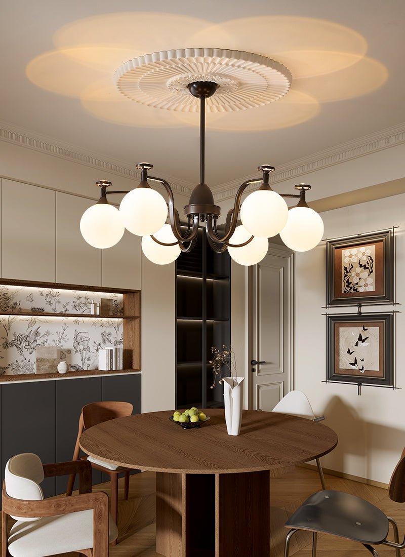 Isolde Crystal Chandelier - Elegant Modern Ceiling Light Fixture for Dining Room, Living Room & Bedroom | Perfect for Home Decor & Wedding Venues