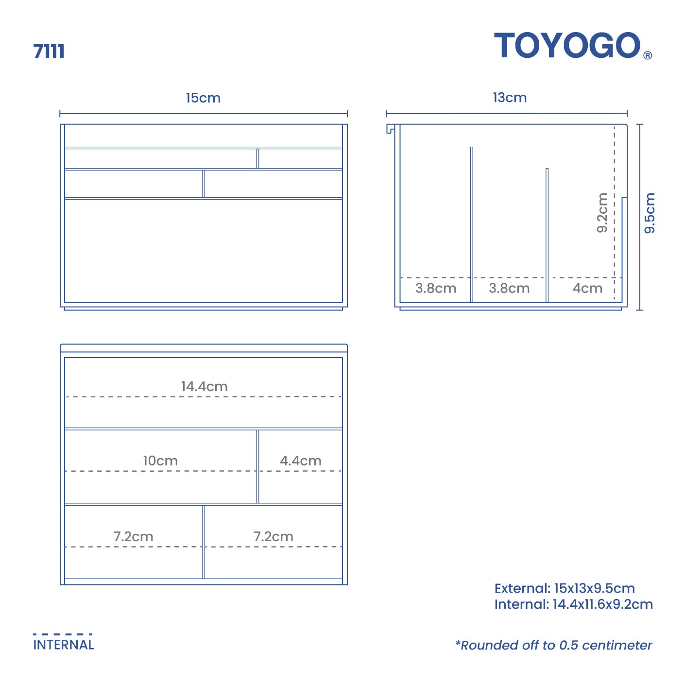 Multifunctional Desktop Organizer - Remote & Stationery Holder (7111) for Home & Office Use