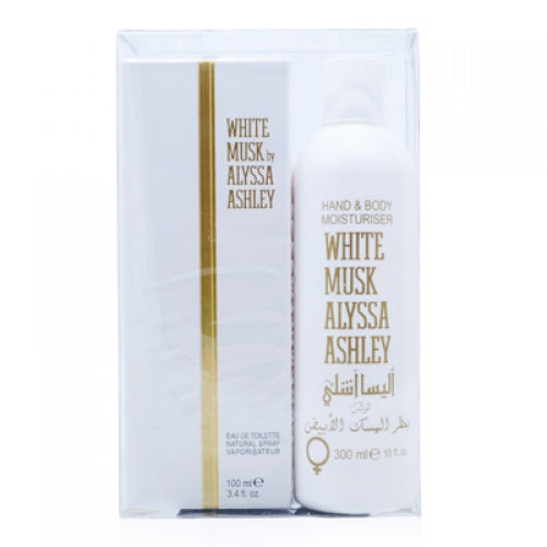 Alyssa Ashley White Musk Perfume Gift Set for Women - Romantic & Elegant Fragrance for Date Night, Special Occasions & Daily Wear