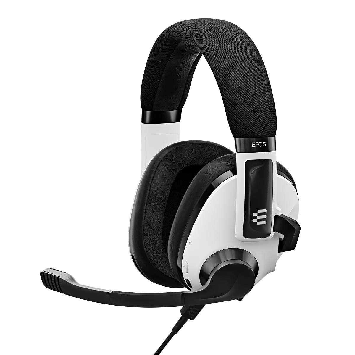 EPOS H3 Hybrid Wireless Gaming Headset with Bluetooth - USB-A & 3.5mm Dual Connectivity - Noise Cancelling Mic - Lightweight Design for PC, PS5, Xbox, Switch - Long Battery Life for All-Day Gaming - Perfect for Esports, Streaming & Work Calls (White)