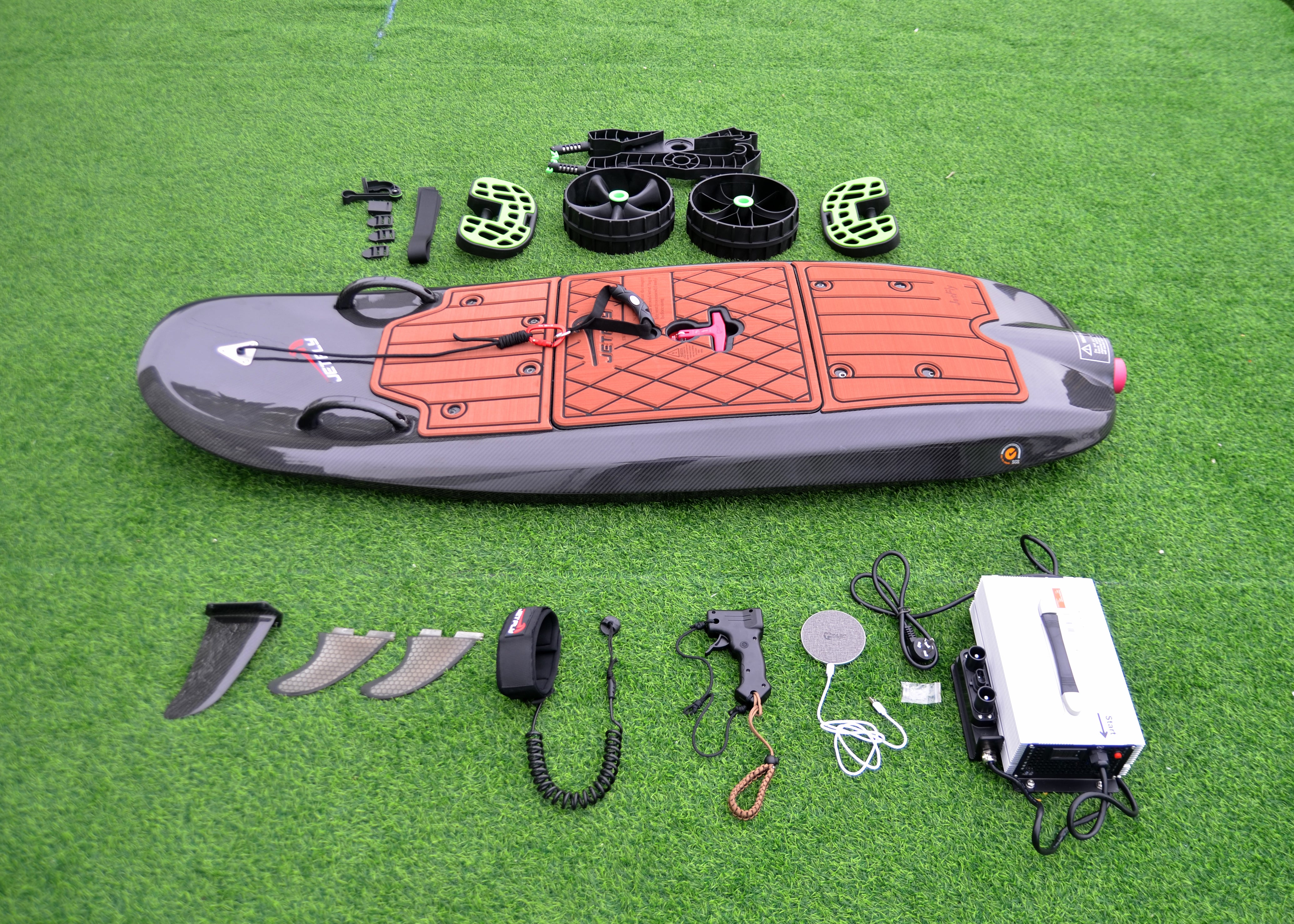 Jetfly 20KW High Performance Electric Jet Surfboard - Fast & Powerful Water Sports Board for Surfing, Racing & Adventure - Perfect for Lakes, Rivers & Ocean Waves