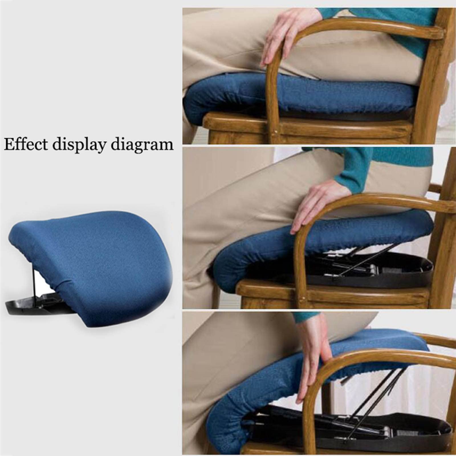 Portable Lifting Seat Cushion with Rising Aid - Elderly Support Pad for Sofa & Chair - Ideal for Seniors, Post-Surgery Recovery & Mobility Assistance at Home