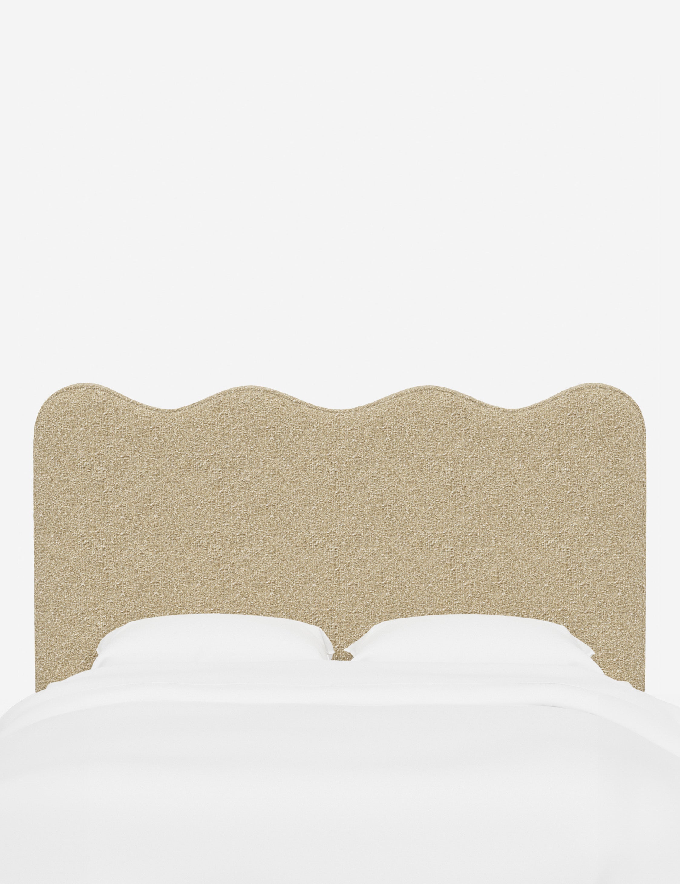 Stylish Clementine Upholstered Headboard - Queen Size Bed Frame for Modern Bedrooms | Perfect for Master Suites & Guest Rooms