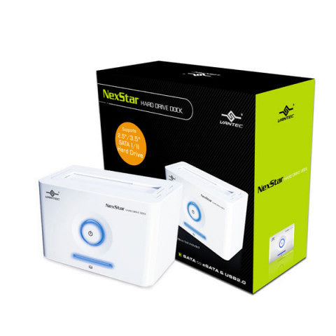 Vantec NexStar NST-D100SU USB 3.0 External Hard Drive Dock - Fast Data Transfer for 2.5