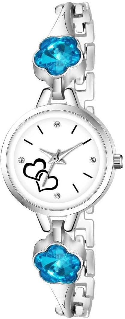 Watchstar Elegant Stainless Steel Analog Watch for Women & Girls - Waterproof Casual Dress Watch for Everyday Wear, Office & Special Occasions