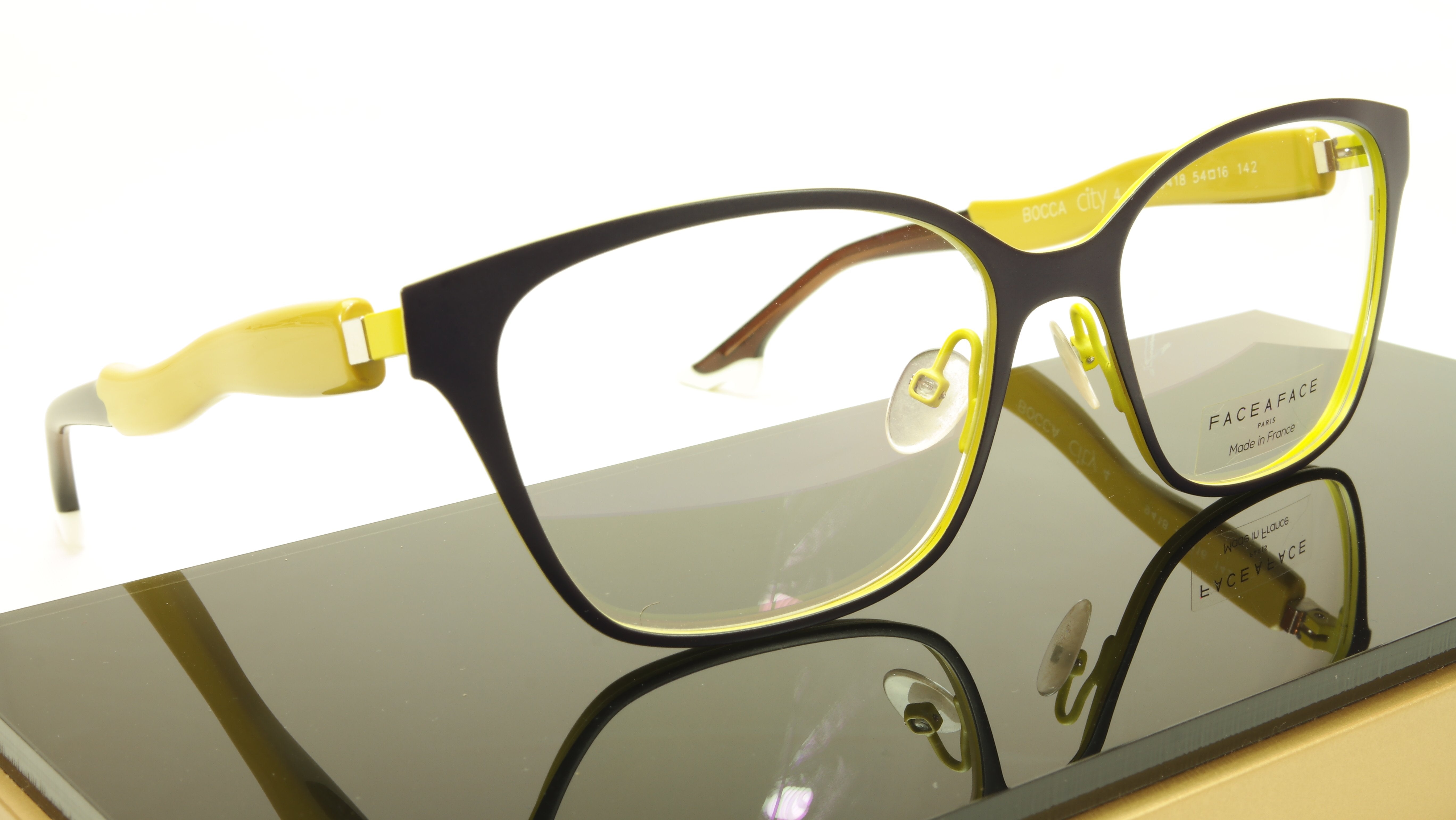 Face A Face Bocca City 4 Color 9418 Eyeglasses - Italian Made (54-16-142) | Premium Fashion Eyewear for Work, Travel & Everyday Style
