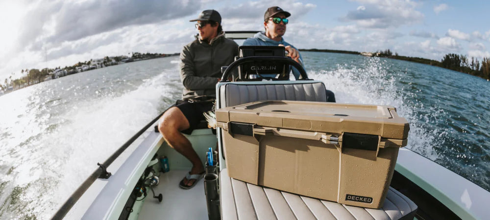 DECKED Sixer 16 D CO Storage Case - Waterproof Tool Organizer for Truck Beds, Camping Gear & Work Equipment - Perfect for Outdoor Adventures & Job Sites