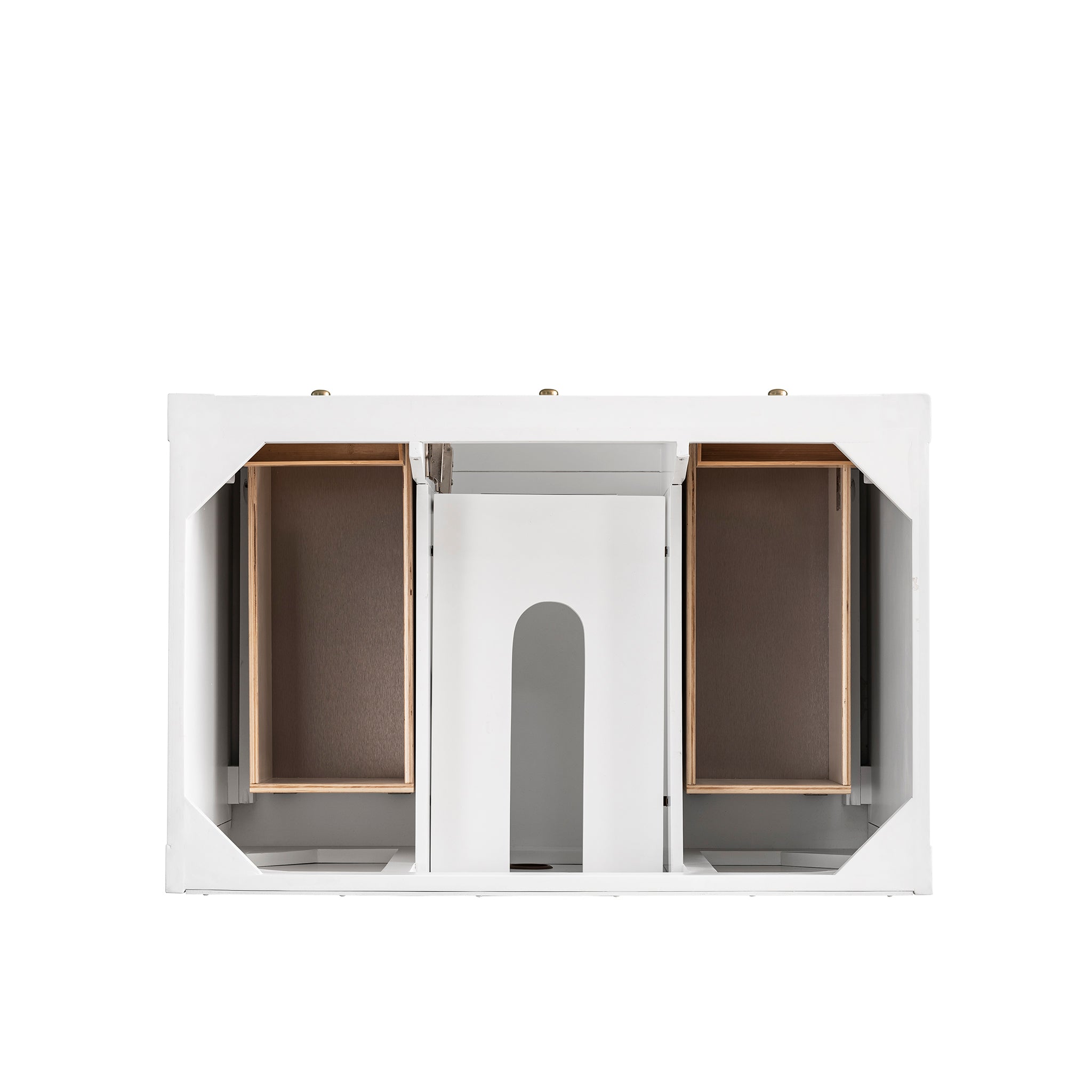 Breckenridge 36 Inch Single Bathroom Vanity in Bright White - Perfect for Modern Master Bathrooms & Powder Rooms