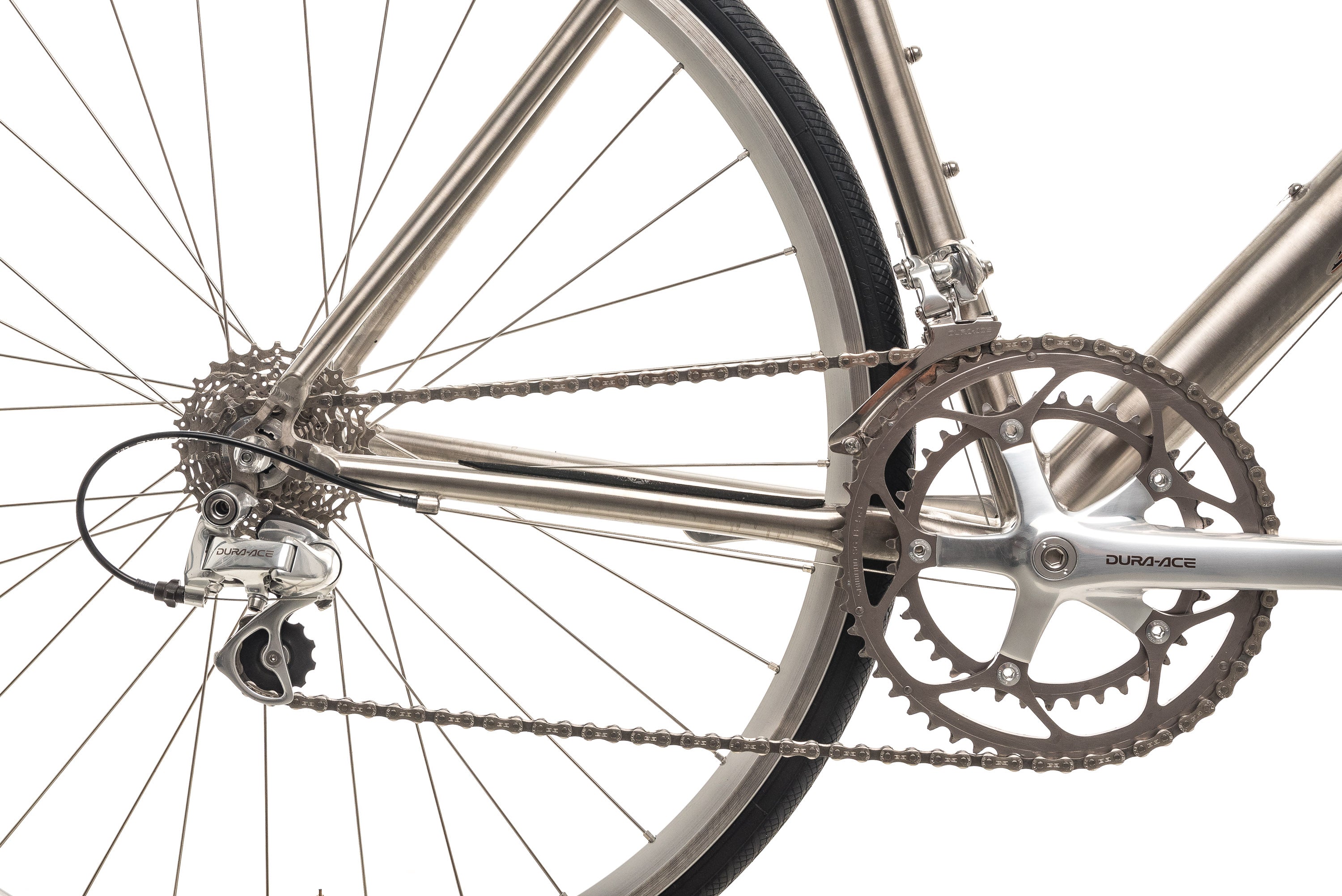 Premium Titanium Road Bike - Airborne Zeppelin 2000 Series (Large Frame) | Lightweight & Durable for Racing, Commuting & Long-Distance Cycling