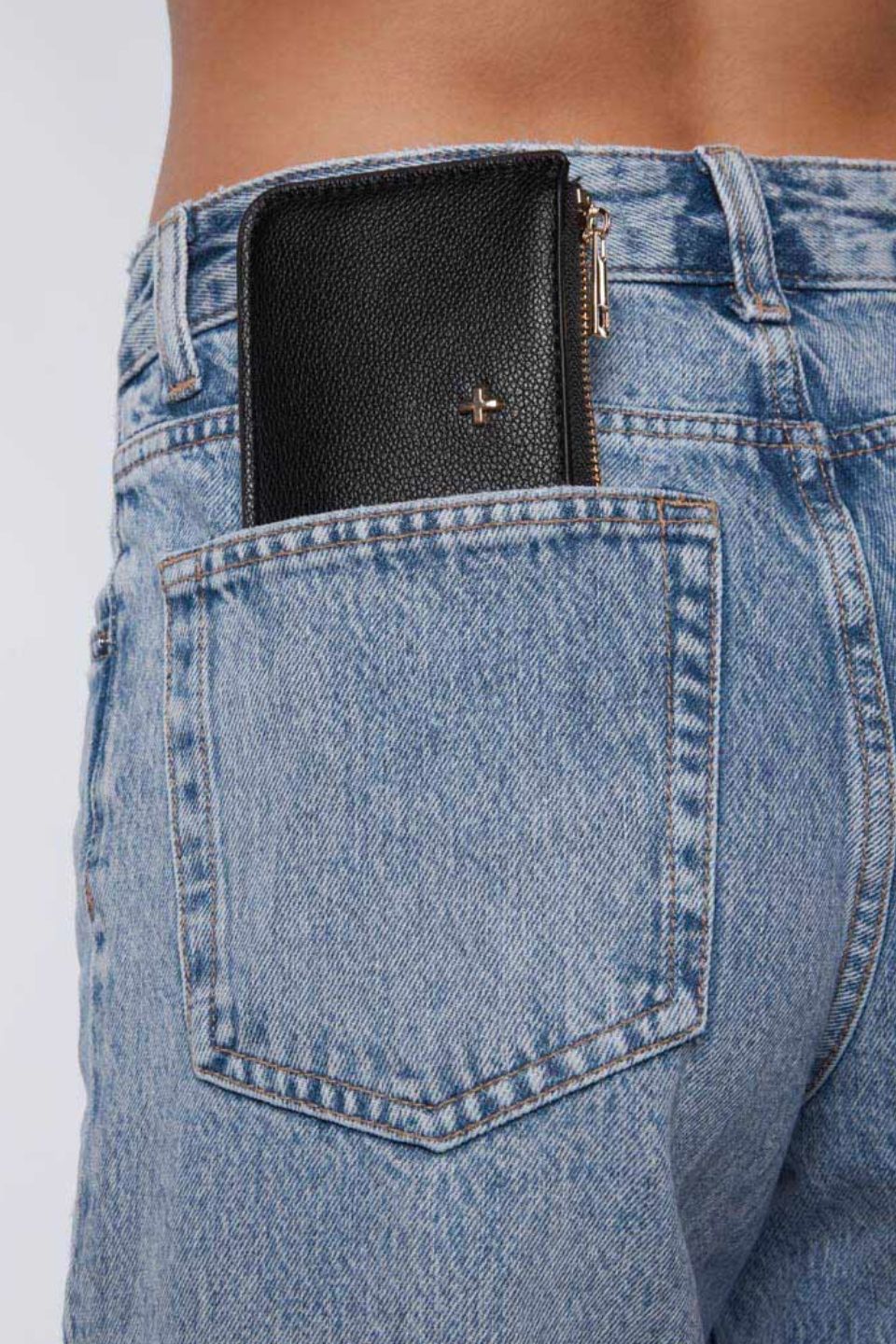 Fitz Black Pebble Vegan Leather Card Holder - Slim RFID Blocking Wallet for Men & Women - Perfect for Travel, Business & Everyday Use