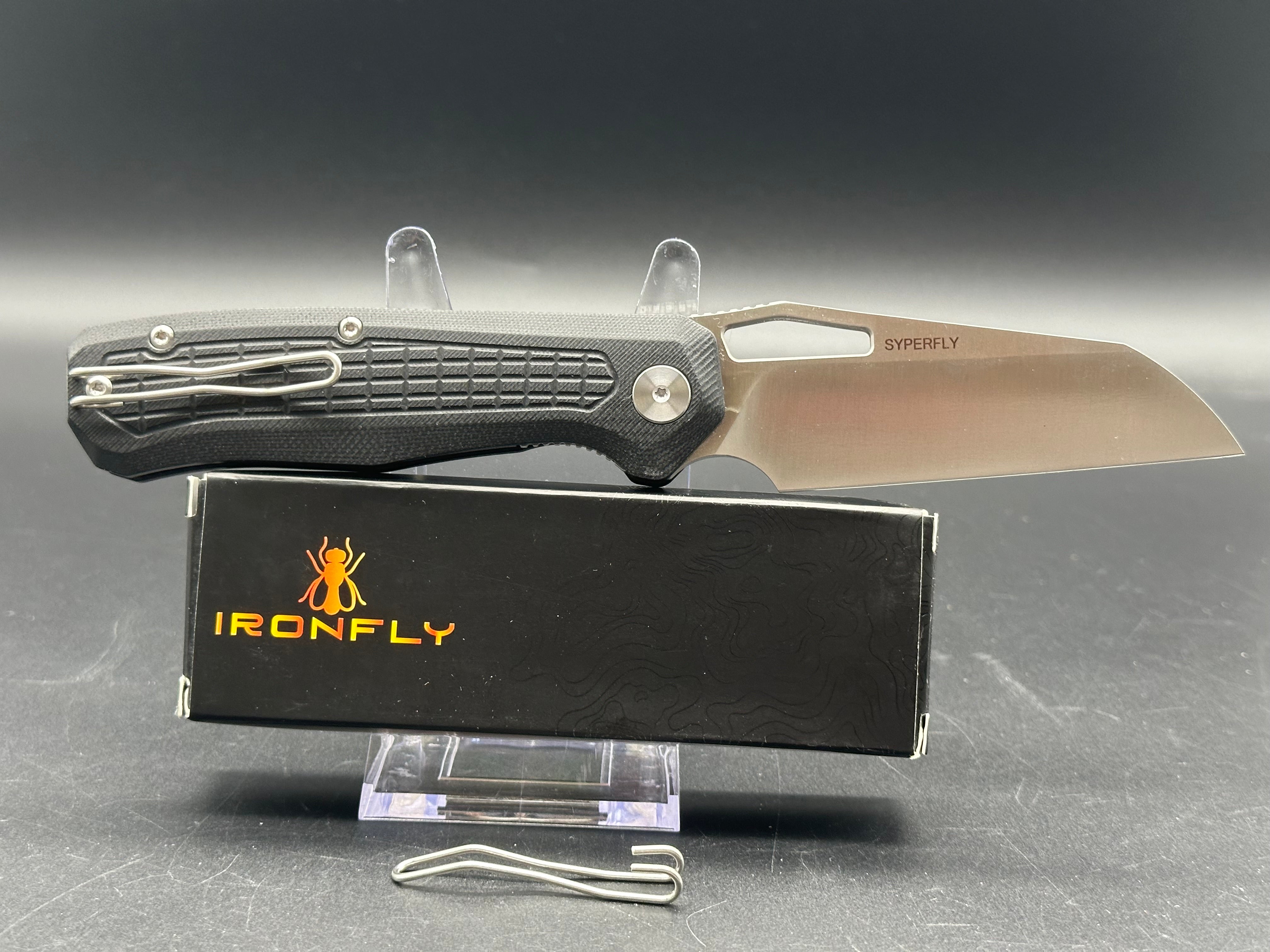Ironfly Superfly & American Buffalo Knives Combo Set - High-Quality Hunting & Outdoor Survival Knives for Camping, Hiking, and Bushcraft Adventures