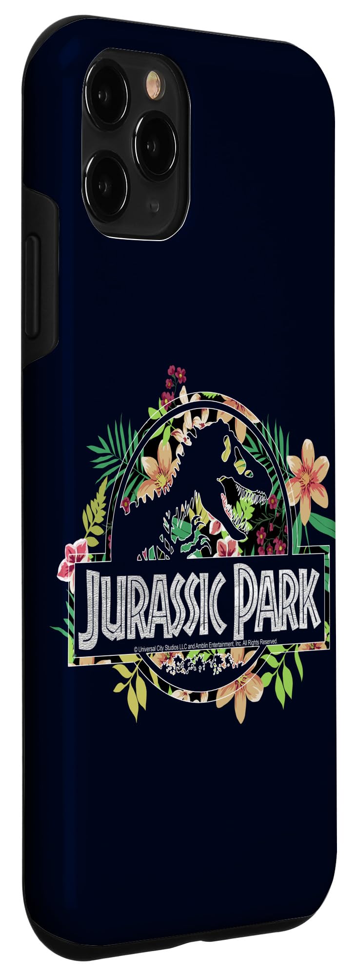 iPhone 11 Pro Case with Jurassic Park Floral Logo - Durable Protective Cover for Everyday Use, Work & Travel