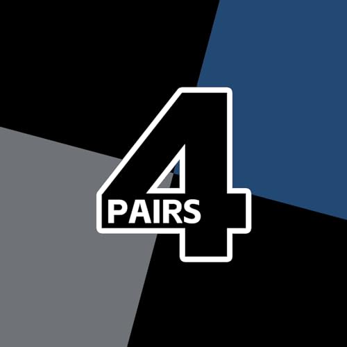 4 Pairs:2 Pairs Black,dark Grey,dark Blue