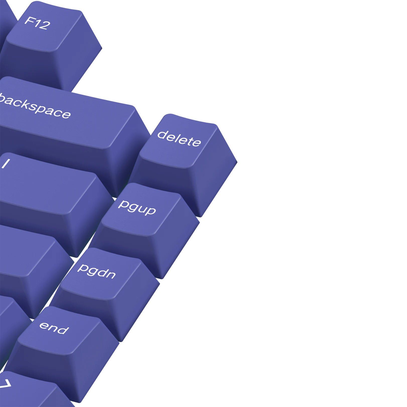 Purple Haze Custom Keycaps for Mechanical Keyboards - Durable PBT Material, Cherry MX Compatible - Perfect for Gaming, Typing & Office Work