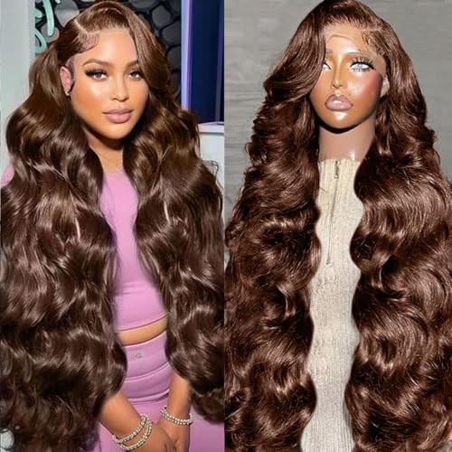 13x6 Chocolate Brown Body Wave