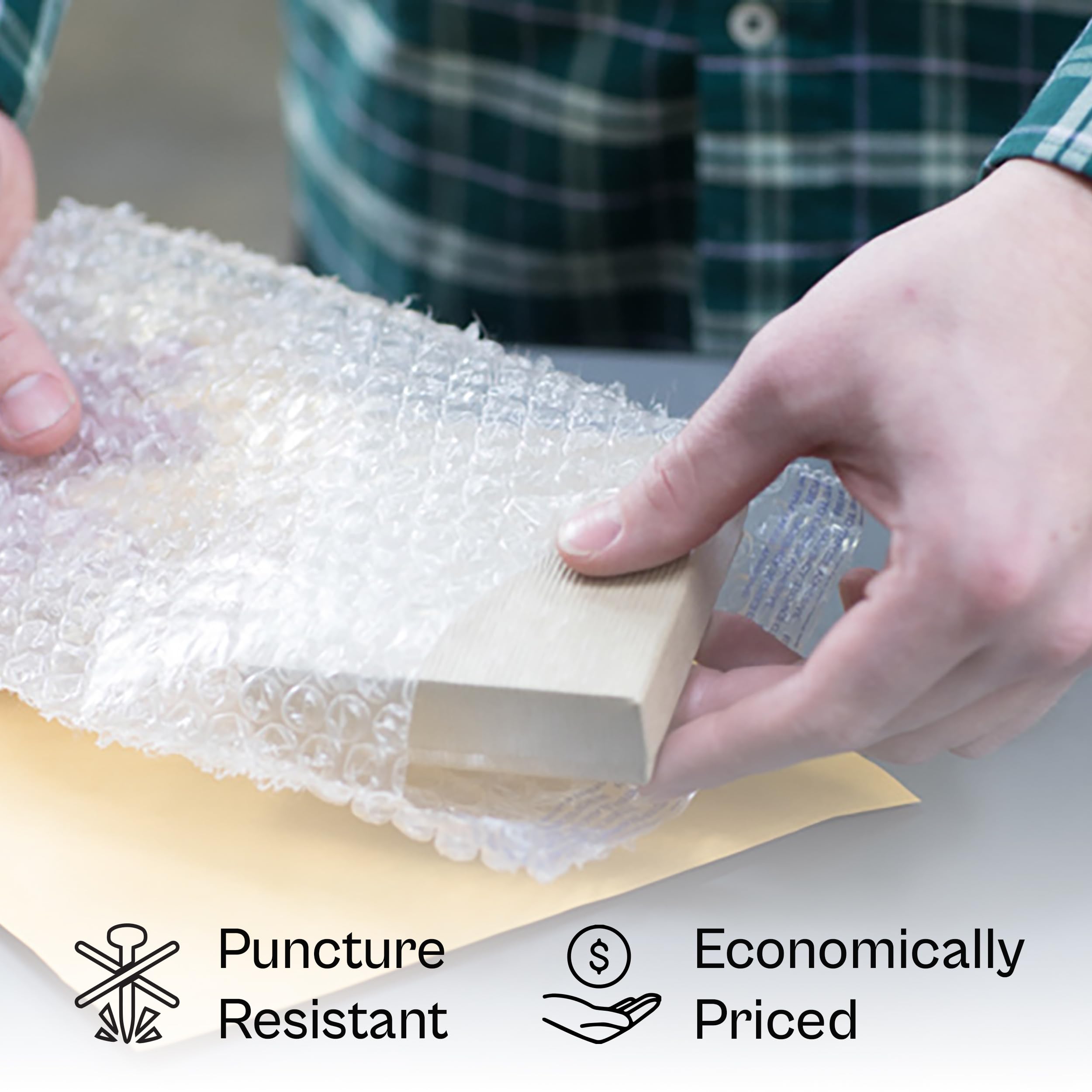 MMBM 15x17.5 Inch Clear Bubble Pouches - 150 Pack Self-Seal Air Cushion Bags for Moving & Shipping | Protective Packaging for Fragile Items, Glassware, Electronics | No Tape Needed Bubble Wrap Alternative