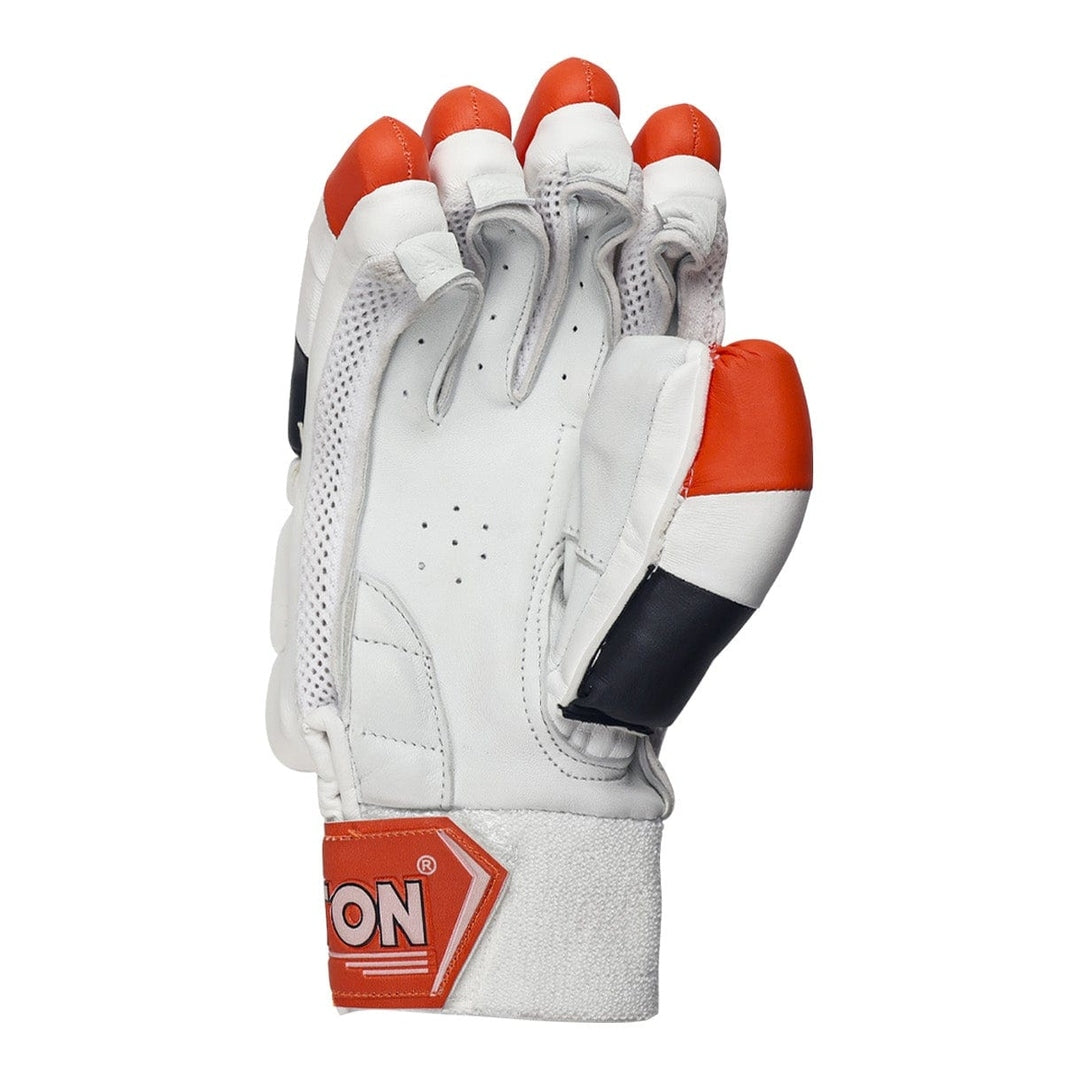 Premium SS Ton Silver Edition Cricket Batting Gloves for Adults - Lightweight & Protective - Perfect for Practice, Matches & Training Sessions