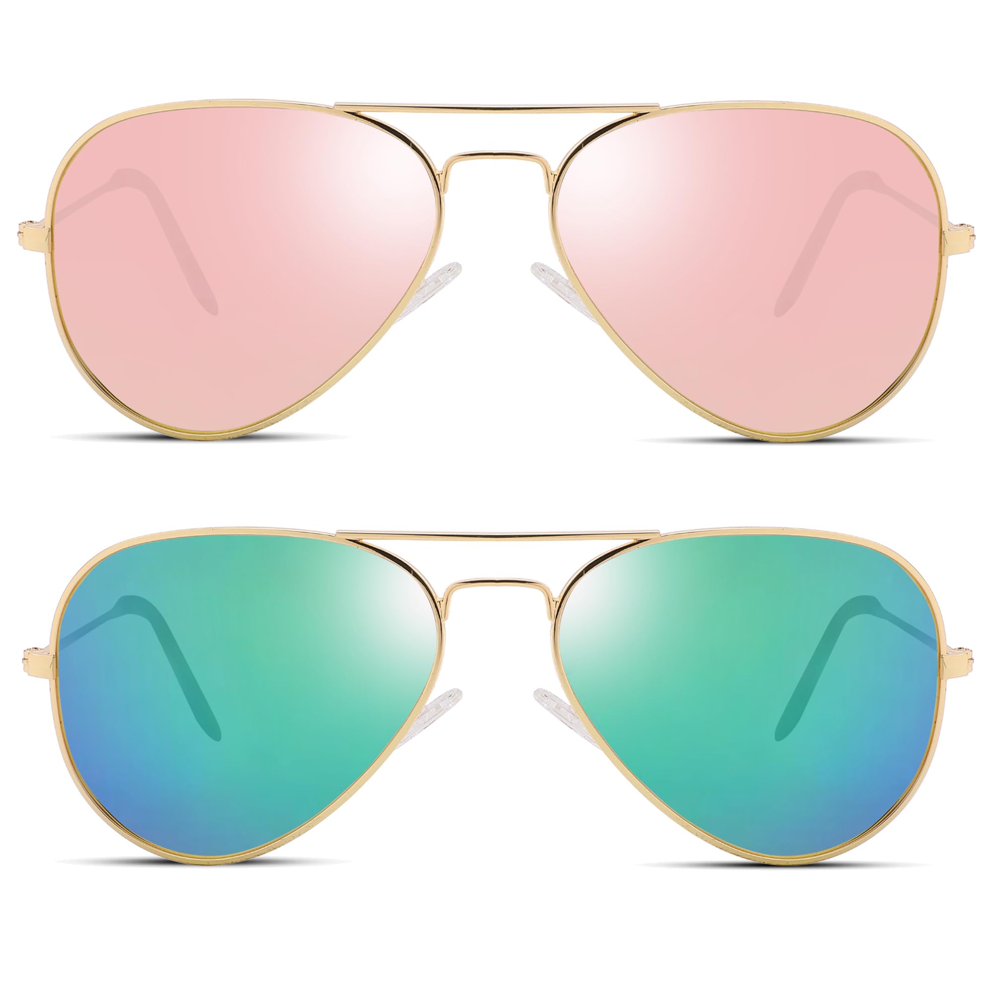 Pro Acme Aviator Sunglasses for Men & Women - Classic Polarized Lenses with UV400 Protection - Perfect for Driving, Travel & Outdoor Activities