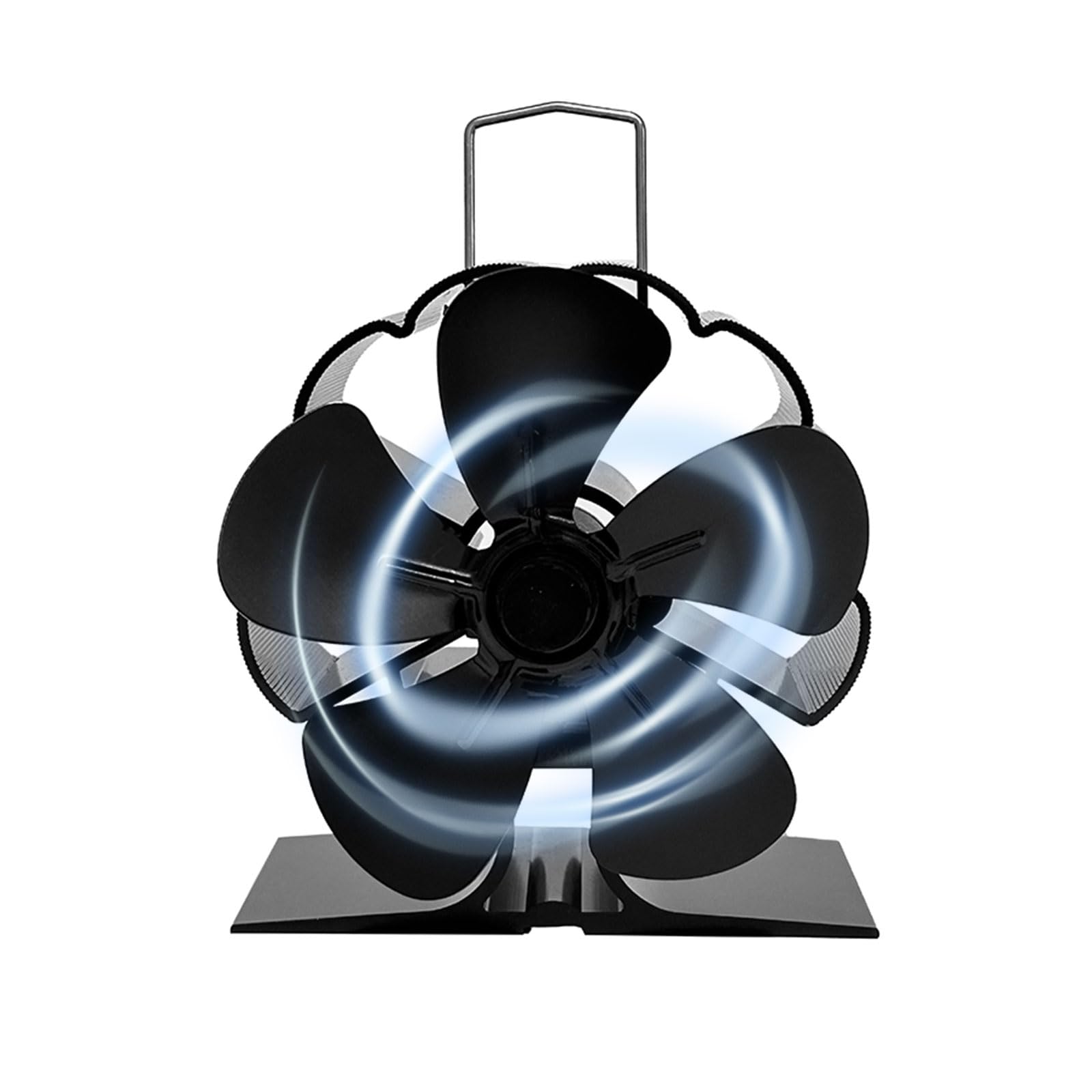 Efficient Heat Powered Stove Fan for Wood Stoves - Quiet Warm Air Circulation, Energy Saving & Fuel Efficient - Perfect for Home Heating, Cabins & Off-Grid Living