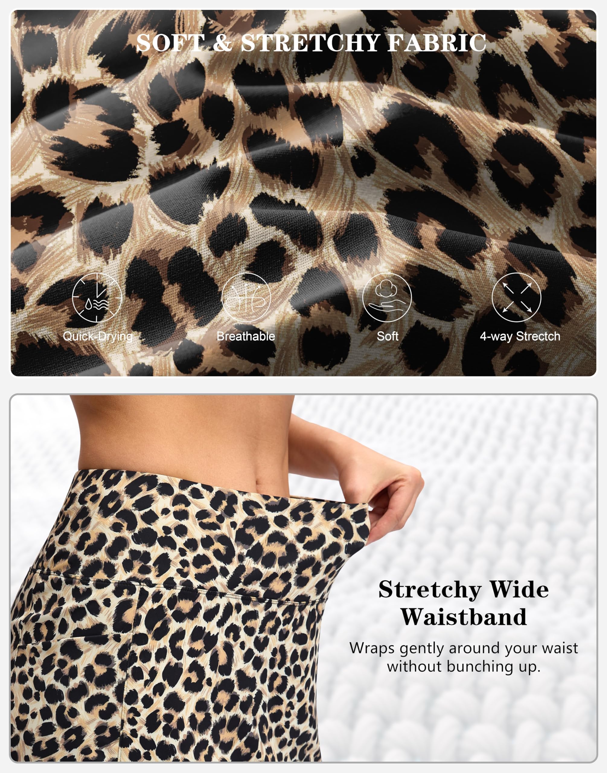 Women's High Waisted Golf Skorts with 4 Side Pockets - Stretchy Tennis Skirt for Golf, Tennis & Casual Wear - Athletic Skirt with Built-in Shorts for Sports & Everyday Comfort