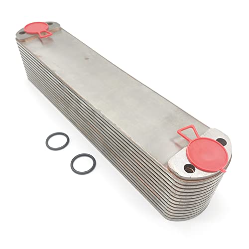 High-Performance Oil Cooler 4965487 for Cummins ISX QSX Engine - Perfect for Heavy-Duty Truck Maintenance & Engine Cooling