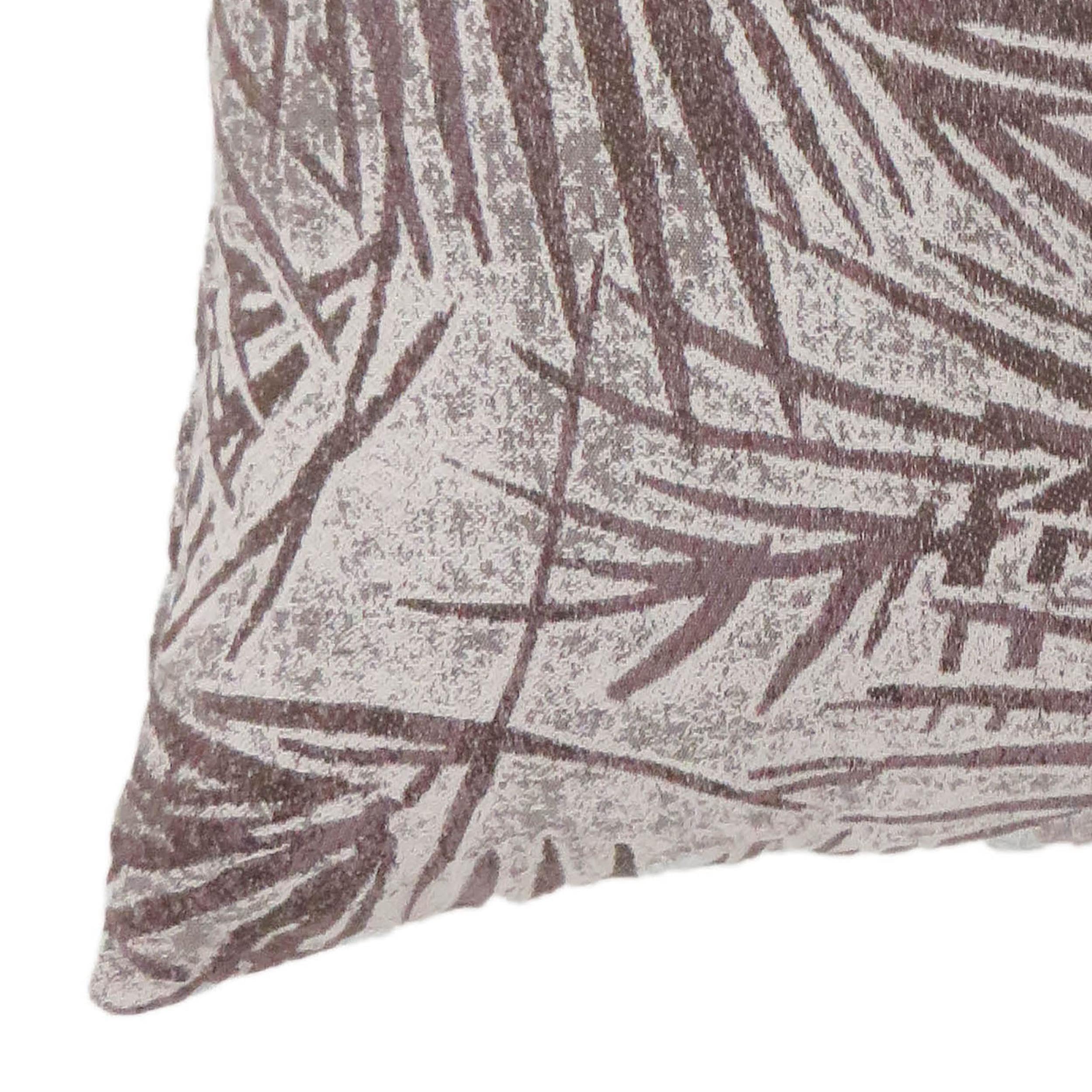 Furniture of America Safarei Fabric Large Brown Throw Pillows (Set of 2) - Soft Decorative Cushions for Sofa, Bed, Living Room & Home Decor