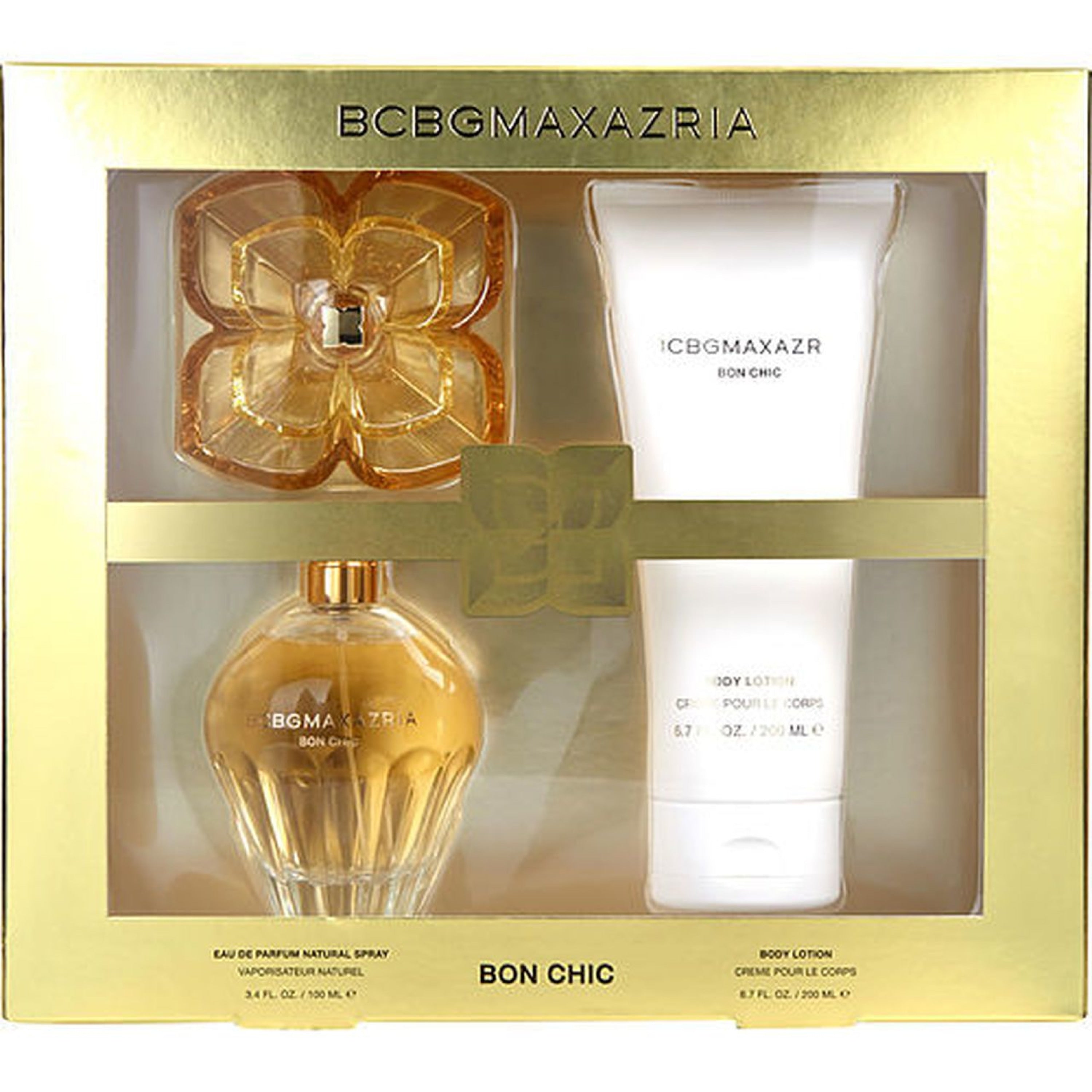 BCBG Maxazria Bon Chic 2-Piece Women's Perfume Gift Set - 100ML EDP Spray + 200ML Body Lotion for Women | Perfect for Birthday, Anniversary & Valentine's Day Gifts