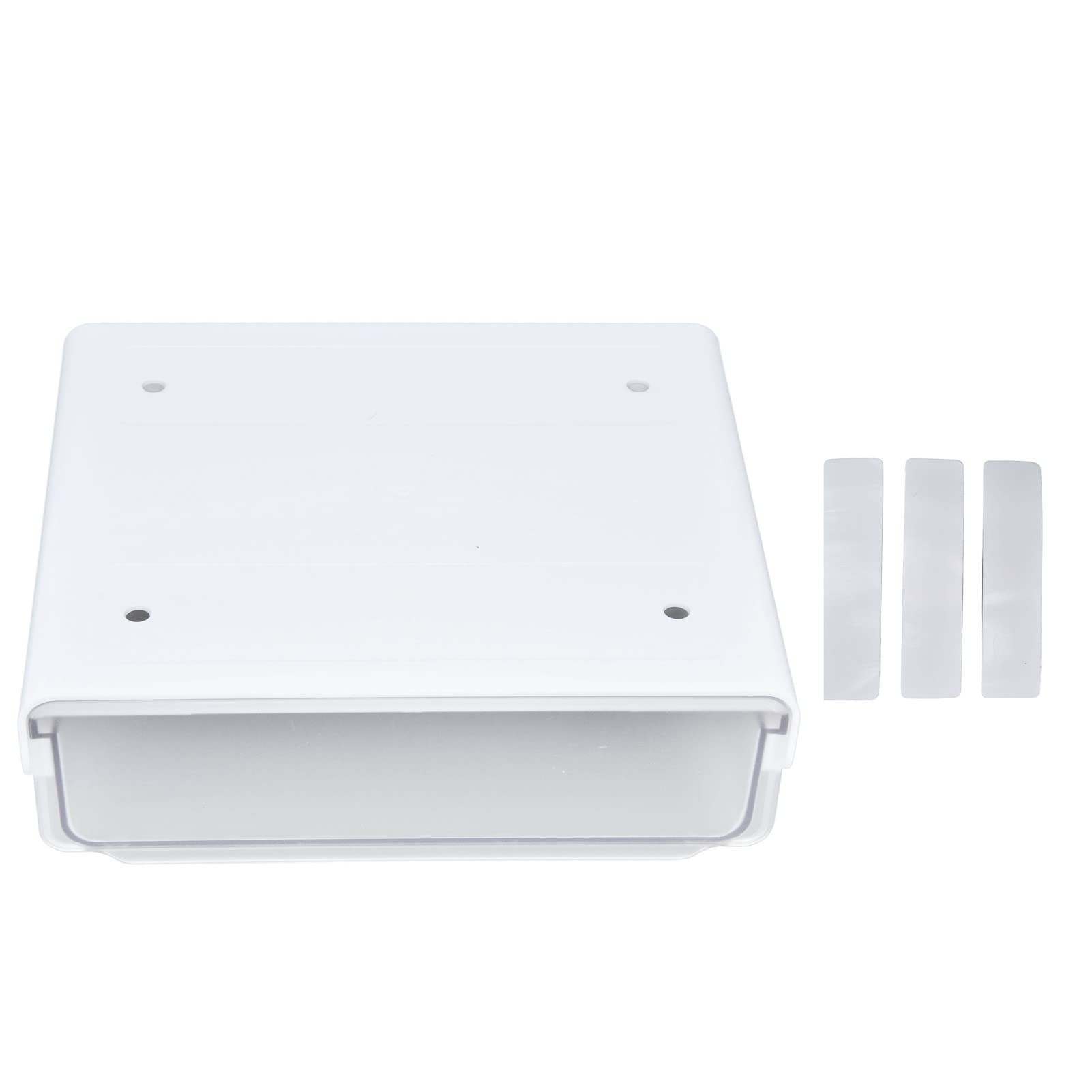 Acrylic Drawer Storage Box - 3 Compartments for Home & Office Organization