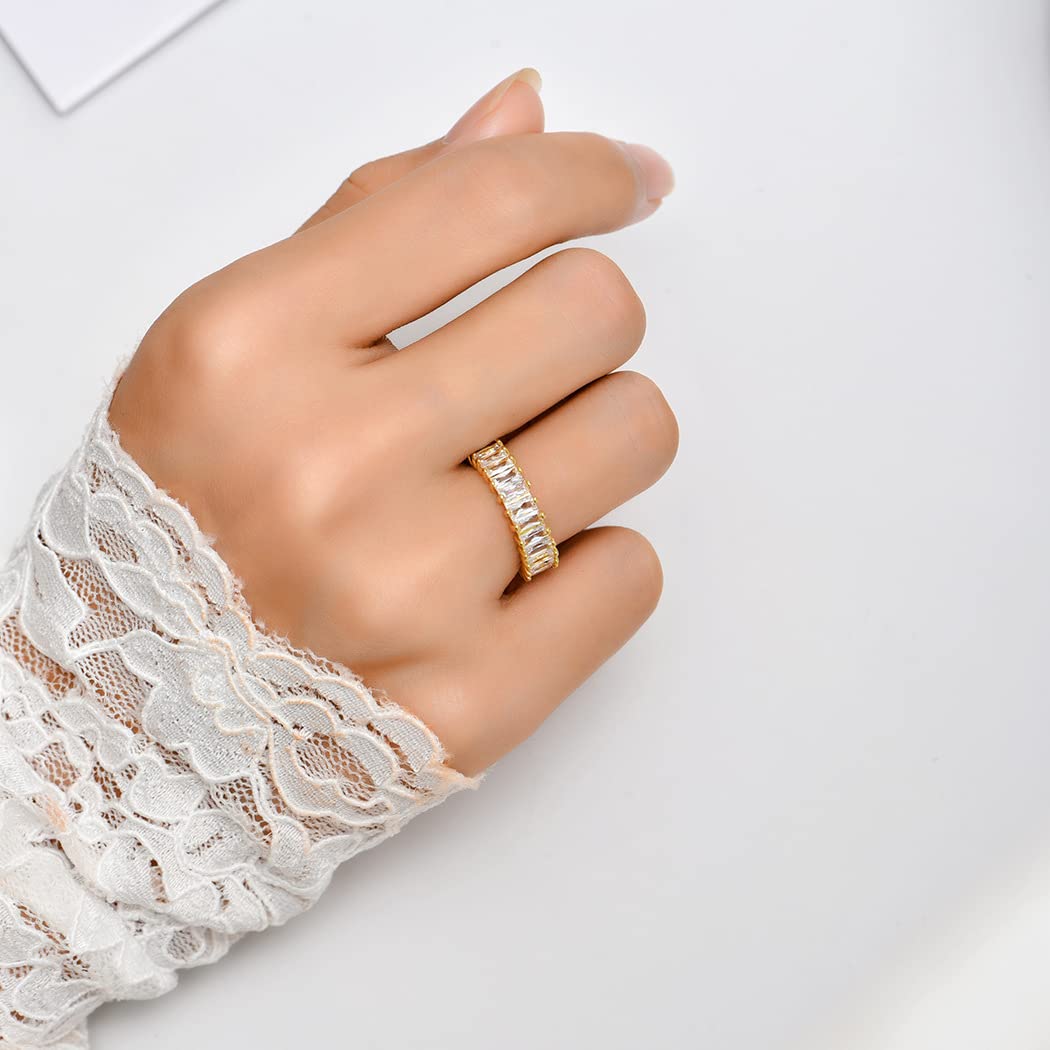 18K Gold Adjustable Knuckle Open Finger Rings for Women - Elegant Stackable Jewelry for Daily Wear, Parties & Special Occasions