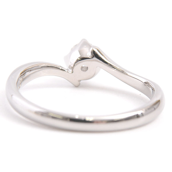 4℃ Diamond Ring 0.209ct F Color VS1 Clarity Excellent Cut Platinum 950 - Elegant Engagement & Wedding Jewelry for Women