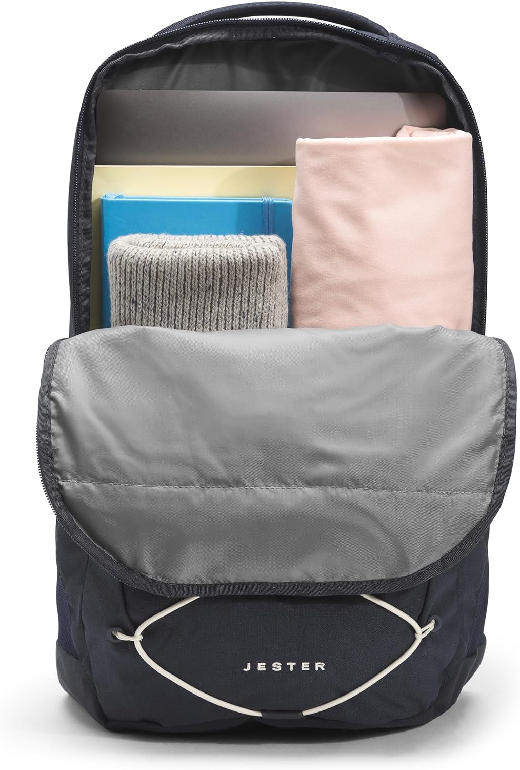 The North Face Jester Backpack - Durable School & Travel Backpack for Men & Women - Water-Resistant Laptop Backpack with USB Port - Perfect for College, Hiking & Commuting